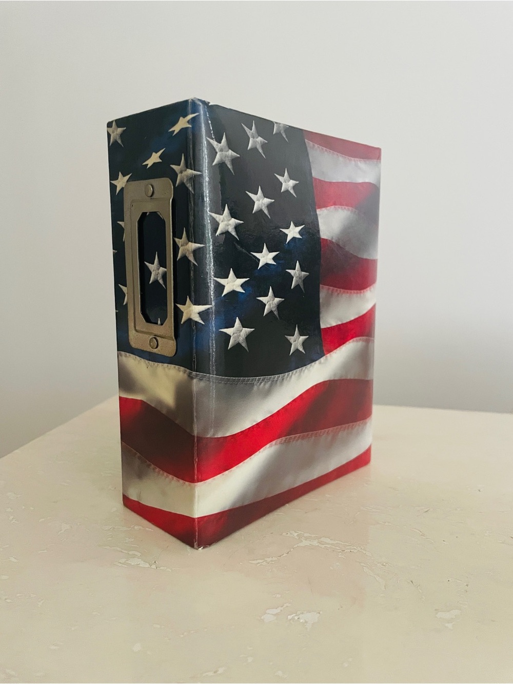 Old Navy USA American Patriotic Flag Vintage Photo Album 4x6 120 Photos Pictures